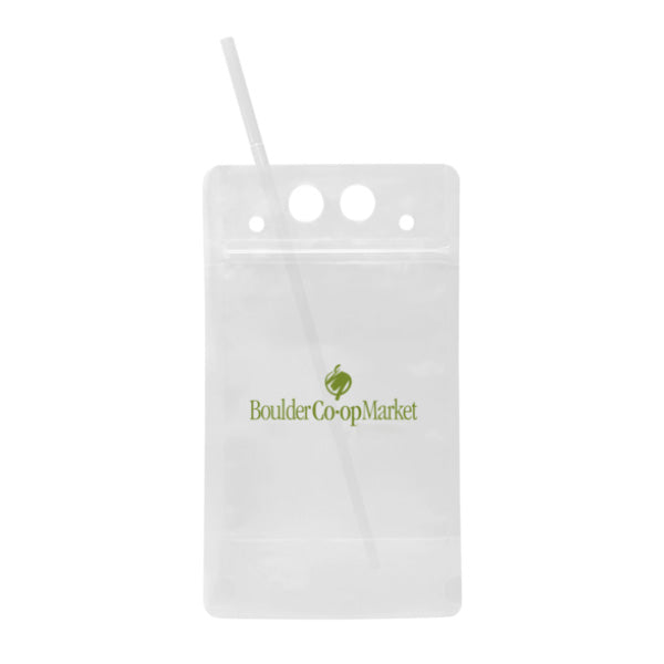 17 Oz. Reusable SipSak  Imprinted with Logo (Q843922)