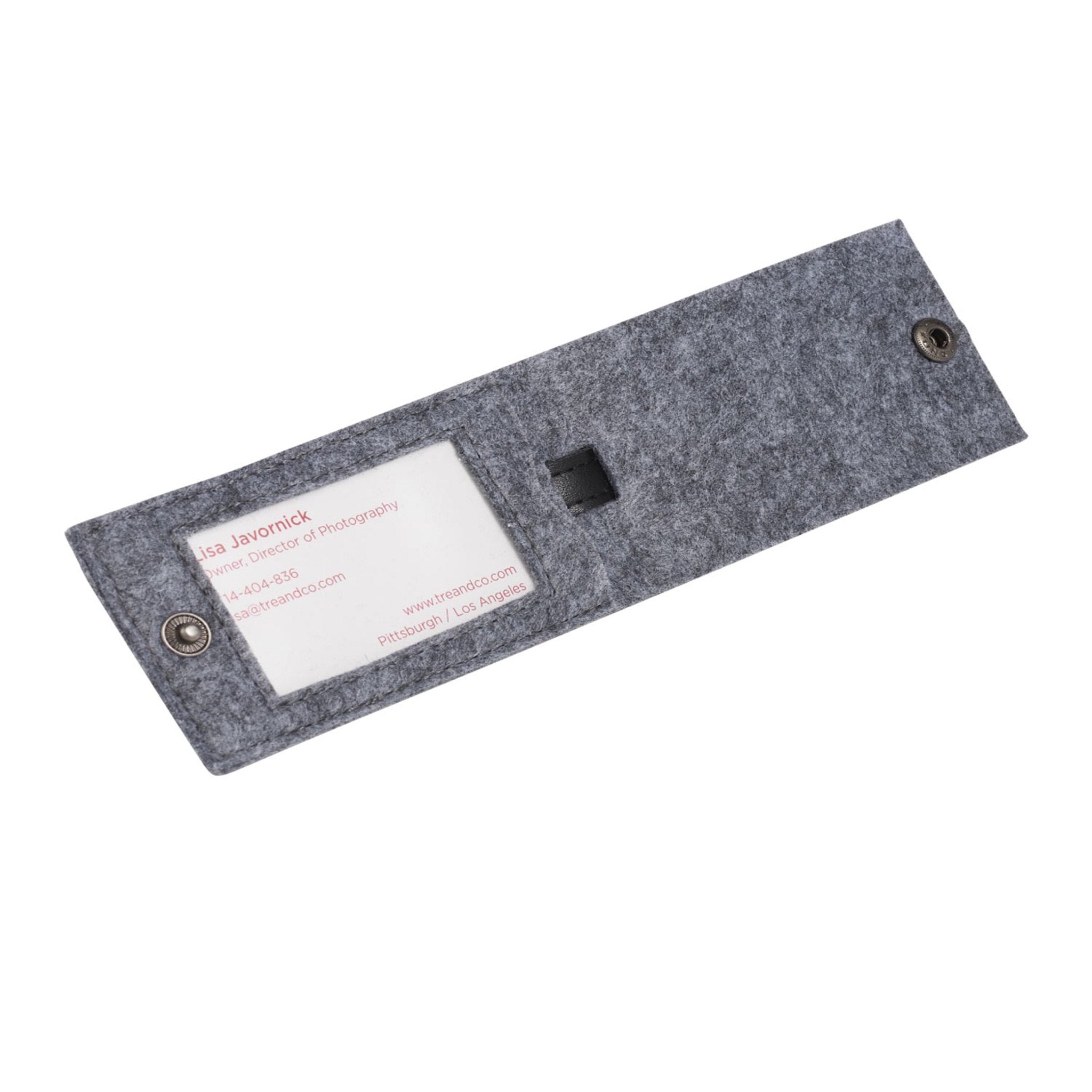 The Goods Recycled Felt Luggage Tag (Q844922)