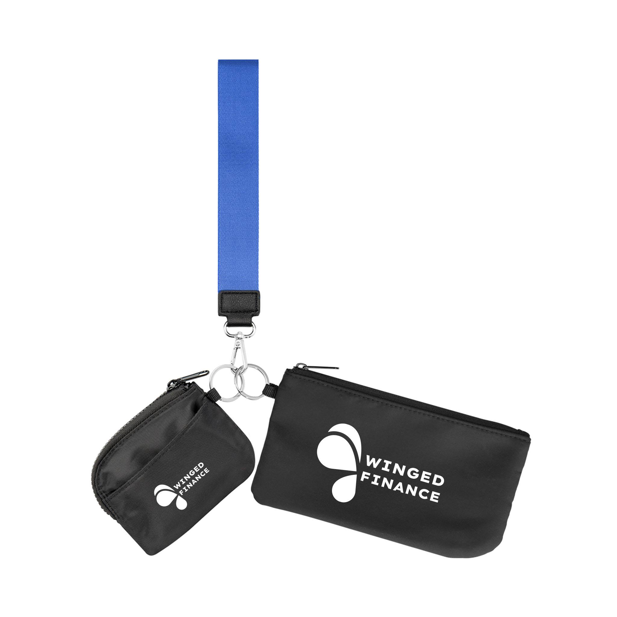 Dual rPET Pouch Set  Imprinted with Logo (Q846122)