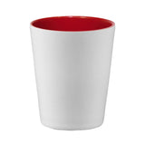 2 Oz. Two Tone Ceramic Shot Glass (Q846222)
