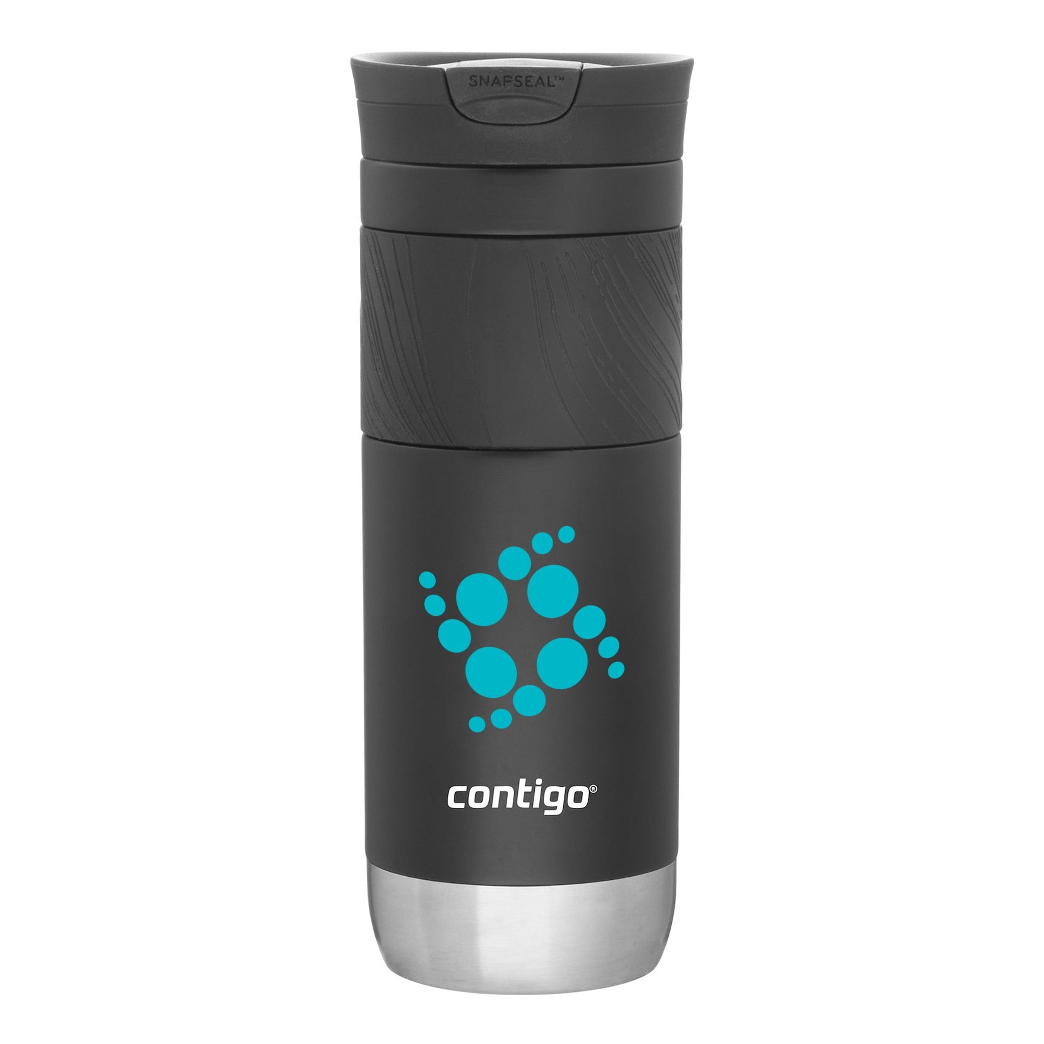 Contigo Byron 2.0 - 20 Oz Matte Black Tumbler  Imprinted with Logo (Q849111)