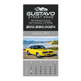 Press-N-Stick Cruisin' Cars Calendar (Q849122)