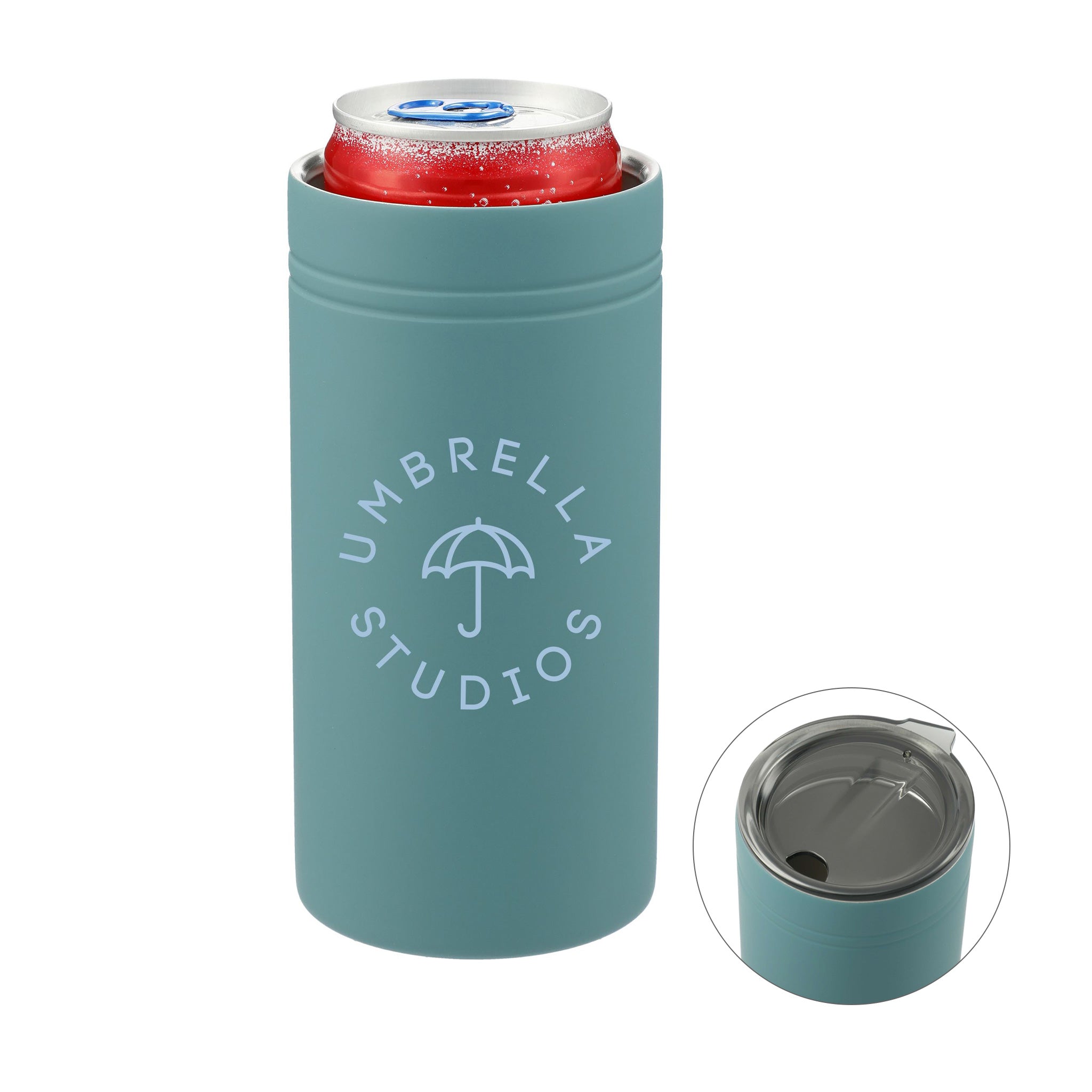 Sherpa 12 Oz. Vacuum Tumbler & Slim Can Insulator  Imprinted with Logo (Q849211)