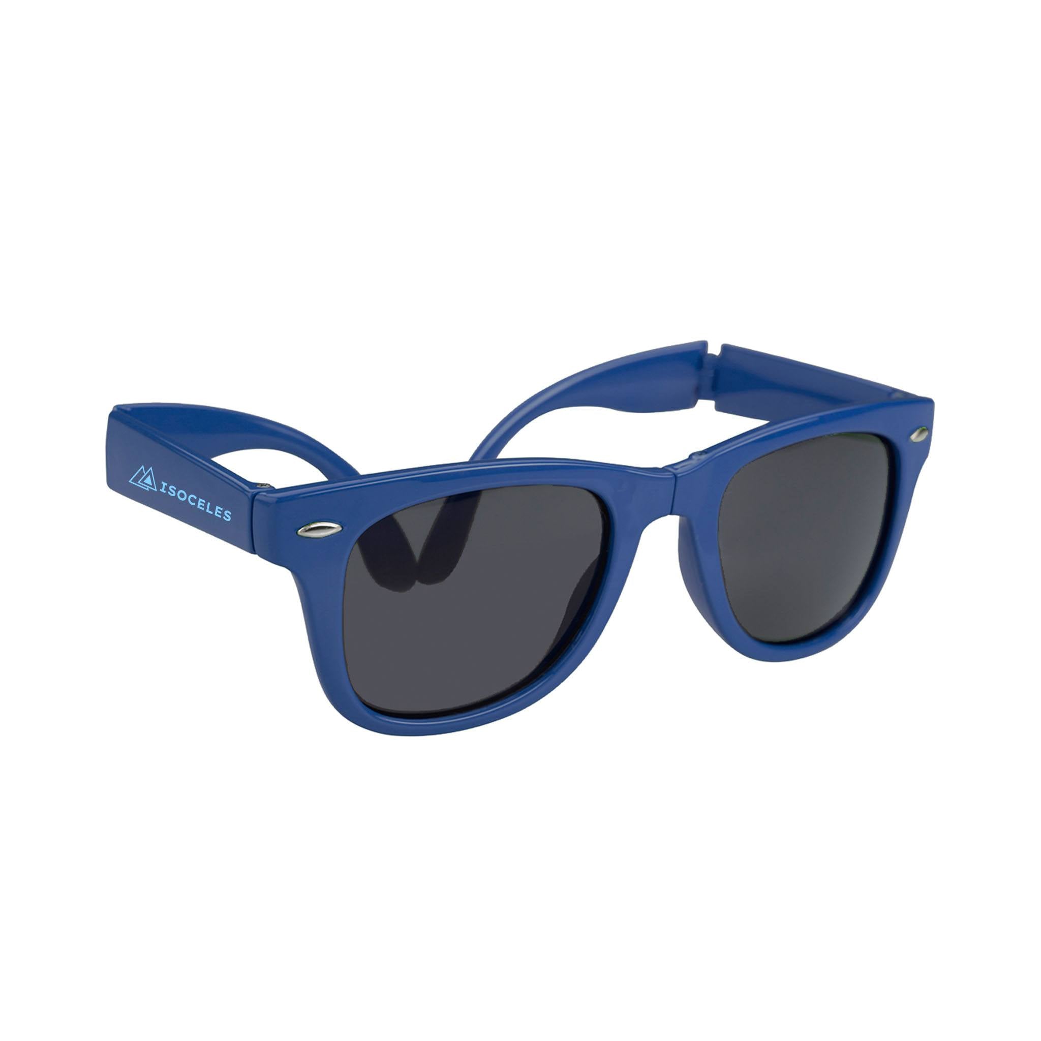 Polycarbonate Folding Malibu Sunglasses  Imprinted with Logo (Q849311)