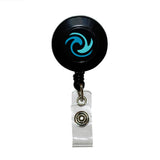 Whirlback Retractable Badge Holder  Imprinted with Logo (Q850332)
