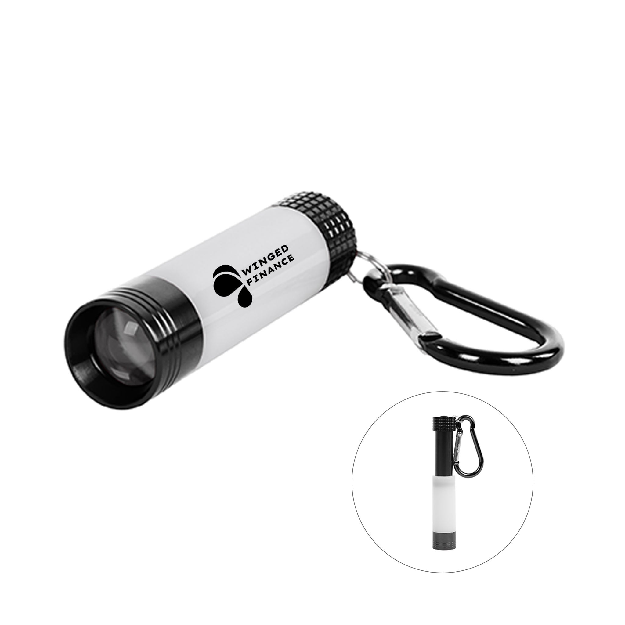 Mini Lantern Flashlight  Imprinted with Logo (Q850822)