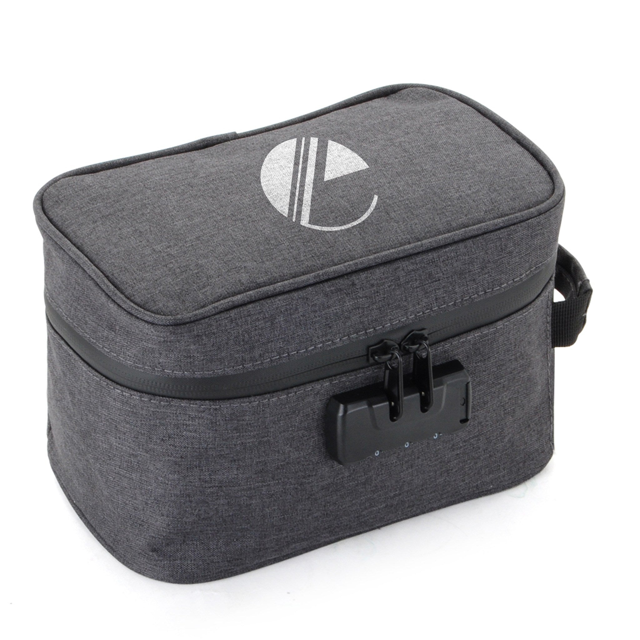 8.5 x 5.5 Inch Smell-Proof Bag With Lock  Imprinted with Logo (Q851822)