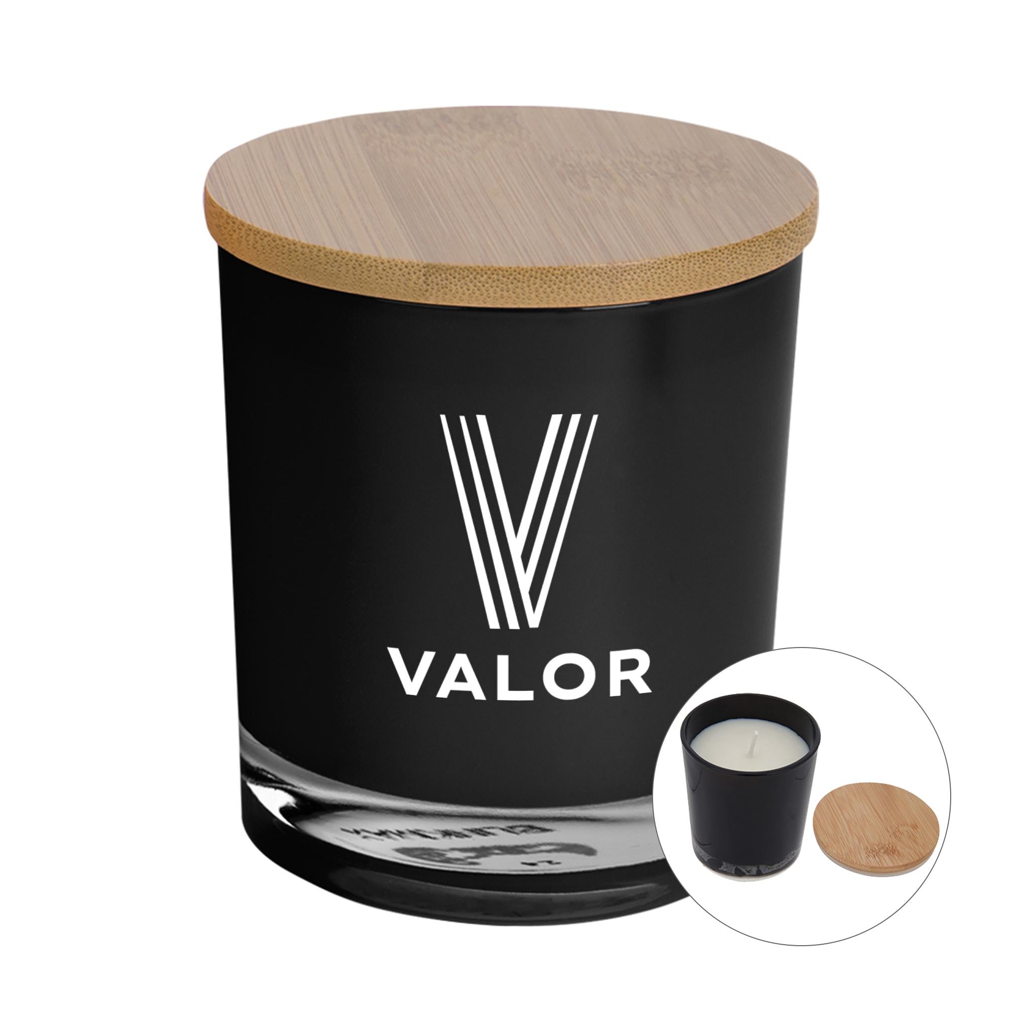 Bamboo Soy Candle  Imprinted with Logo (Q851922)