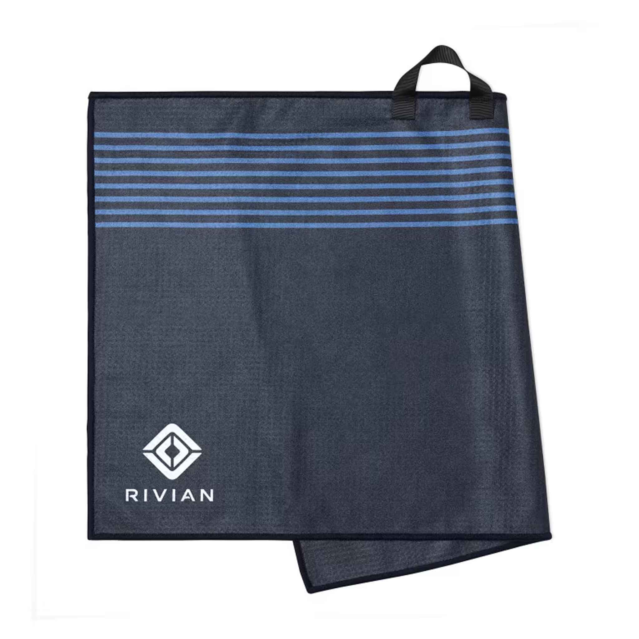 Slowtide® Fairway Quick Dry Golf Towel - Navy Blue (Q852022)