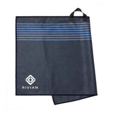 Slowtide® Fairway Quick Dry Golf Towel - Navy Blue  Imprinted with Logo (Q852022)