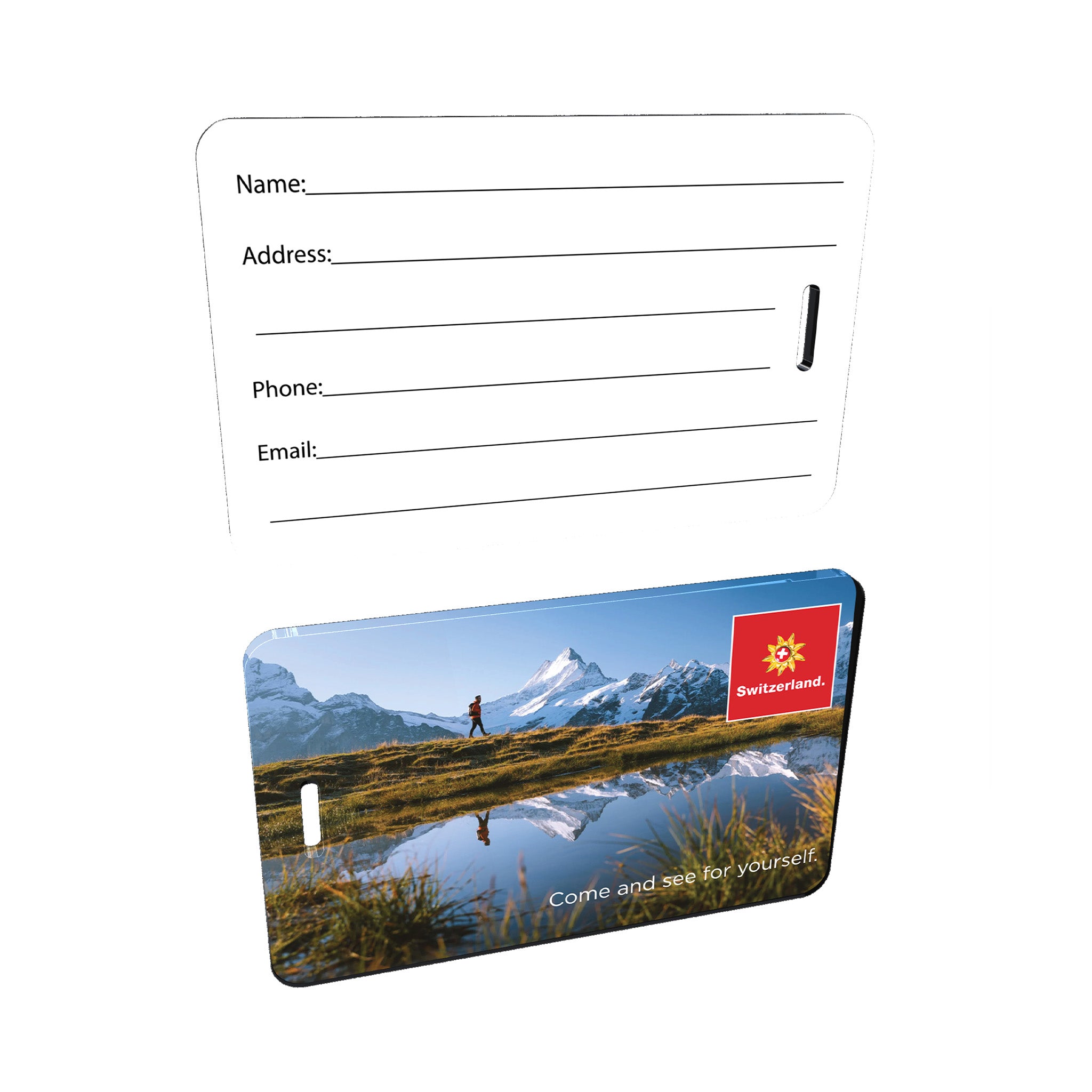 Rectangle 1/8" Acrylic Bag Tag (Q852532)