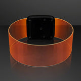 Cosmic Orange LED Magnetic Clasp Bracelets - Laser Engrave (Q852632)