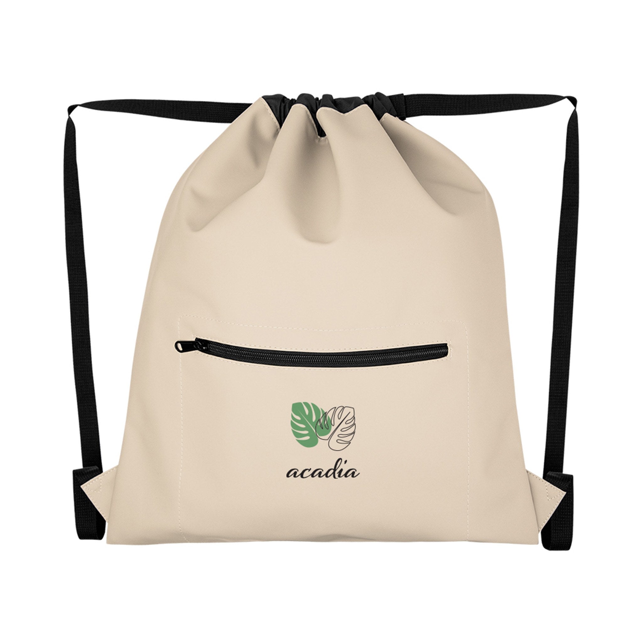 Hudson rPET Drawstring Bag  Imprinted with Logo (Q853532)