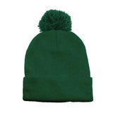 New- Long Knit Beanie With Pom (Q853632)