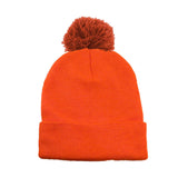 New- Long Knit Beanie With Pom (Q853632)