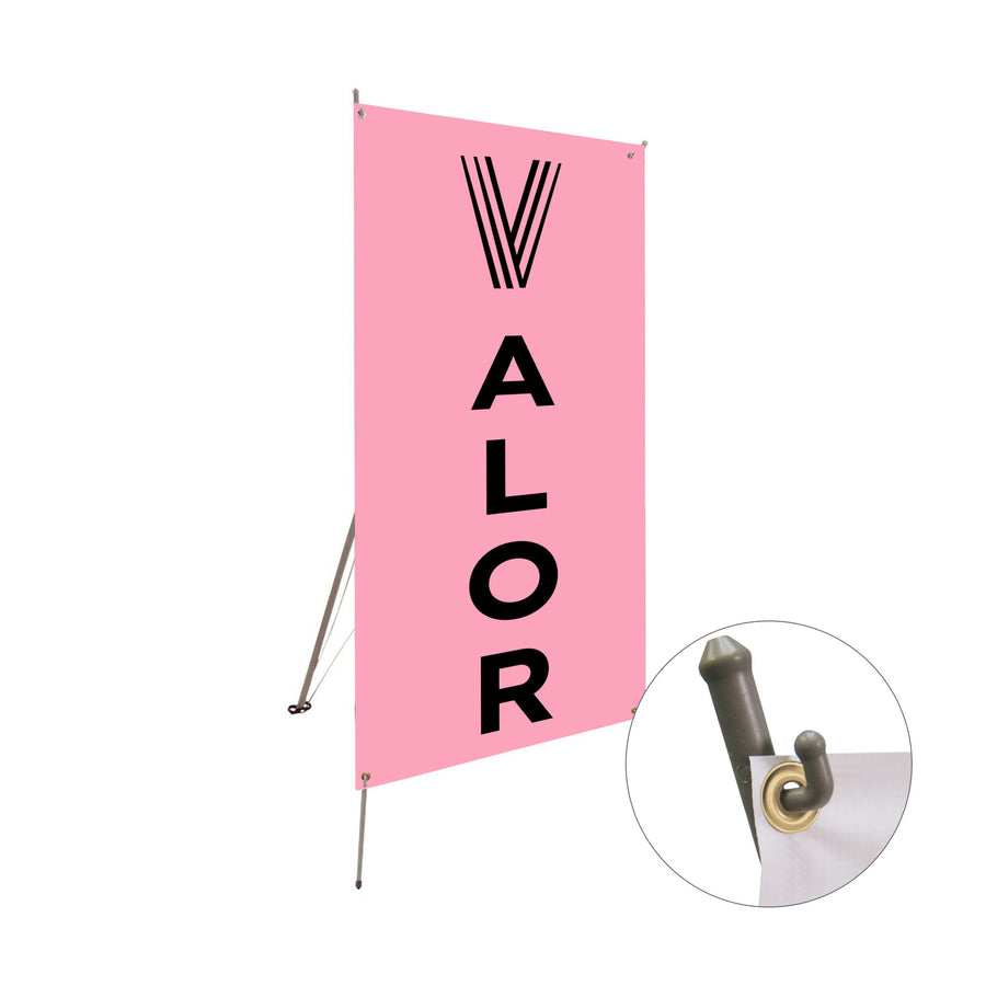 32" x 72" Tripod Banner Display Kit (Q854222)