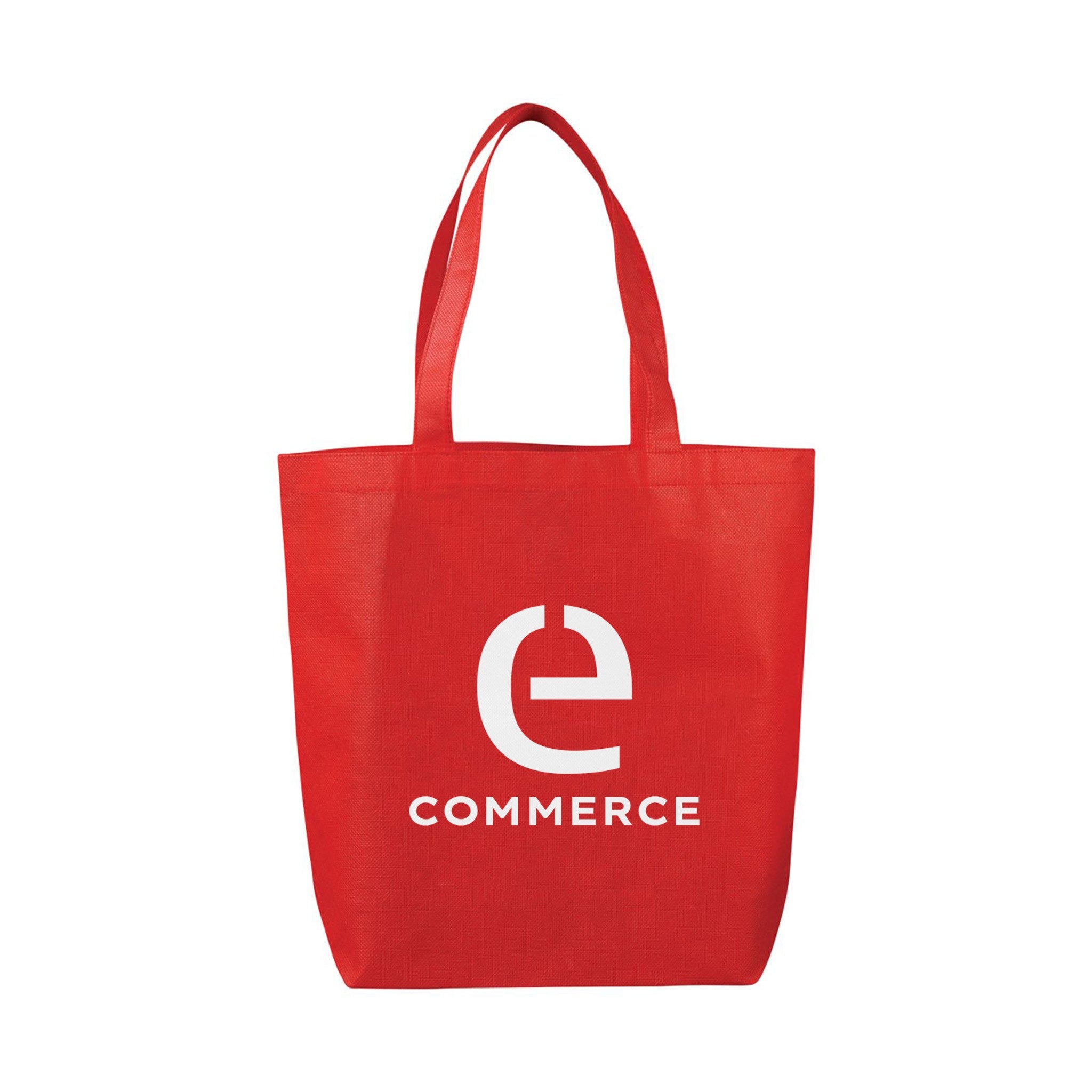 Eros Non-Woven Shopper Tote  Imprinted with Logo (Q854432)