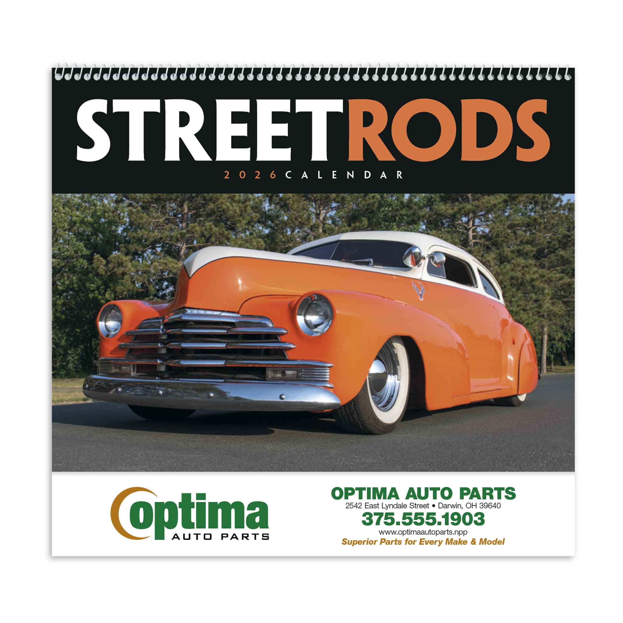 Street Rods - Calendar (Q854722)