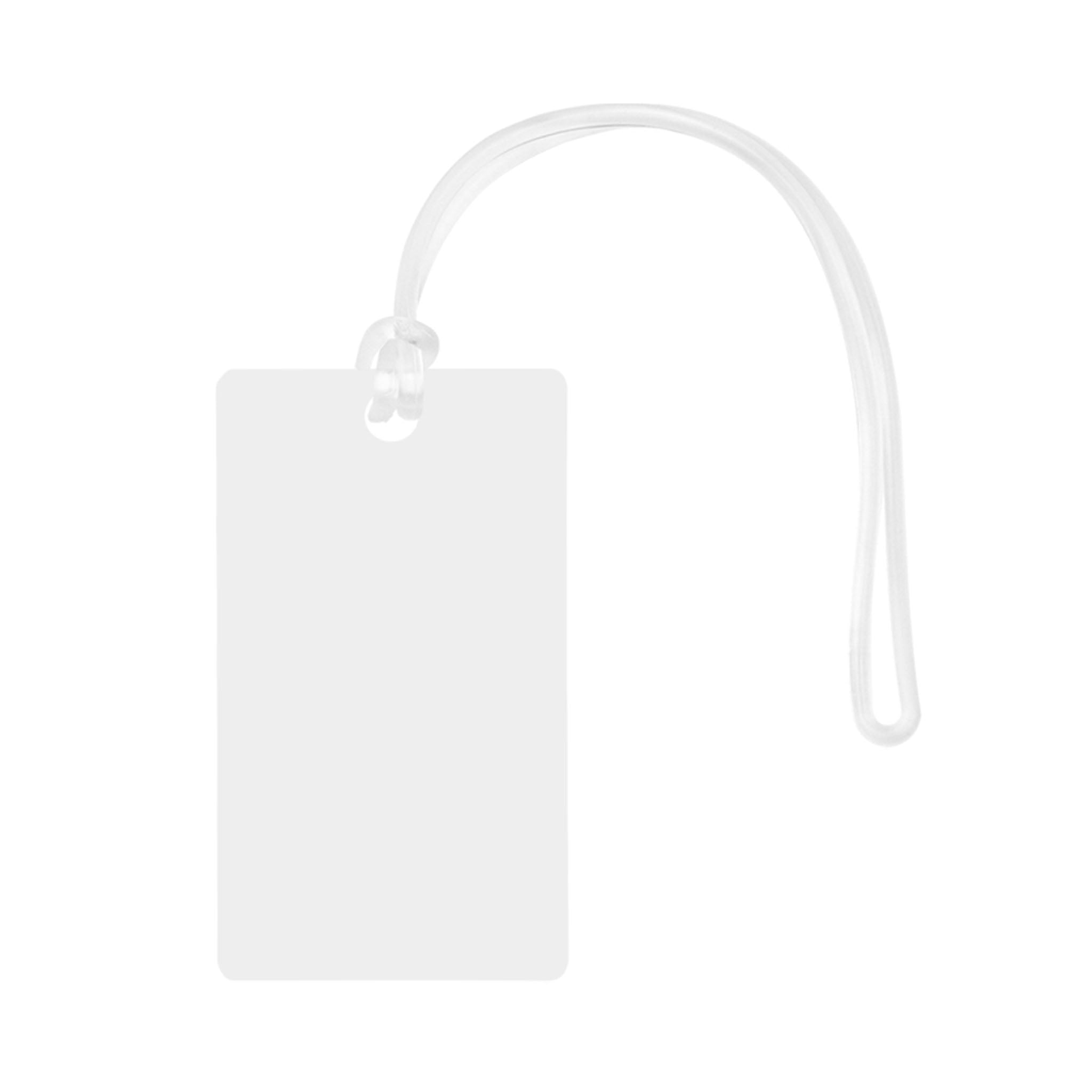 Acrylic Bag Tag - Rectangle (Q855122)