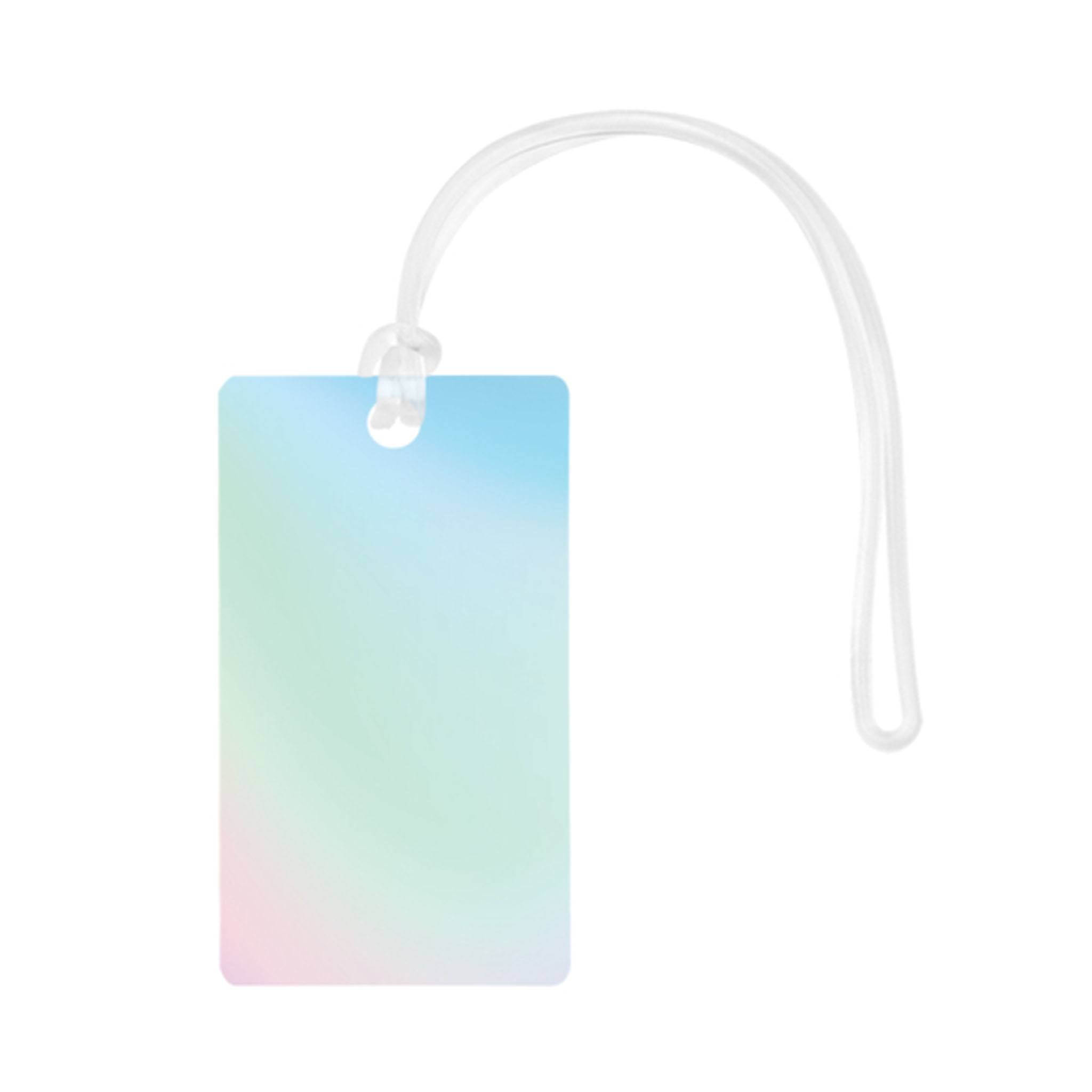 Acrylic Bag Tag - Rectangle (Q855122)