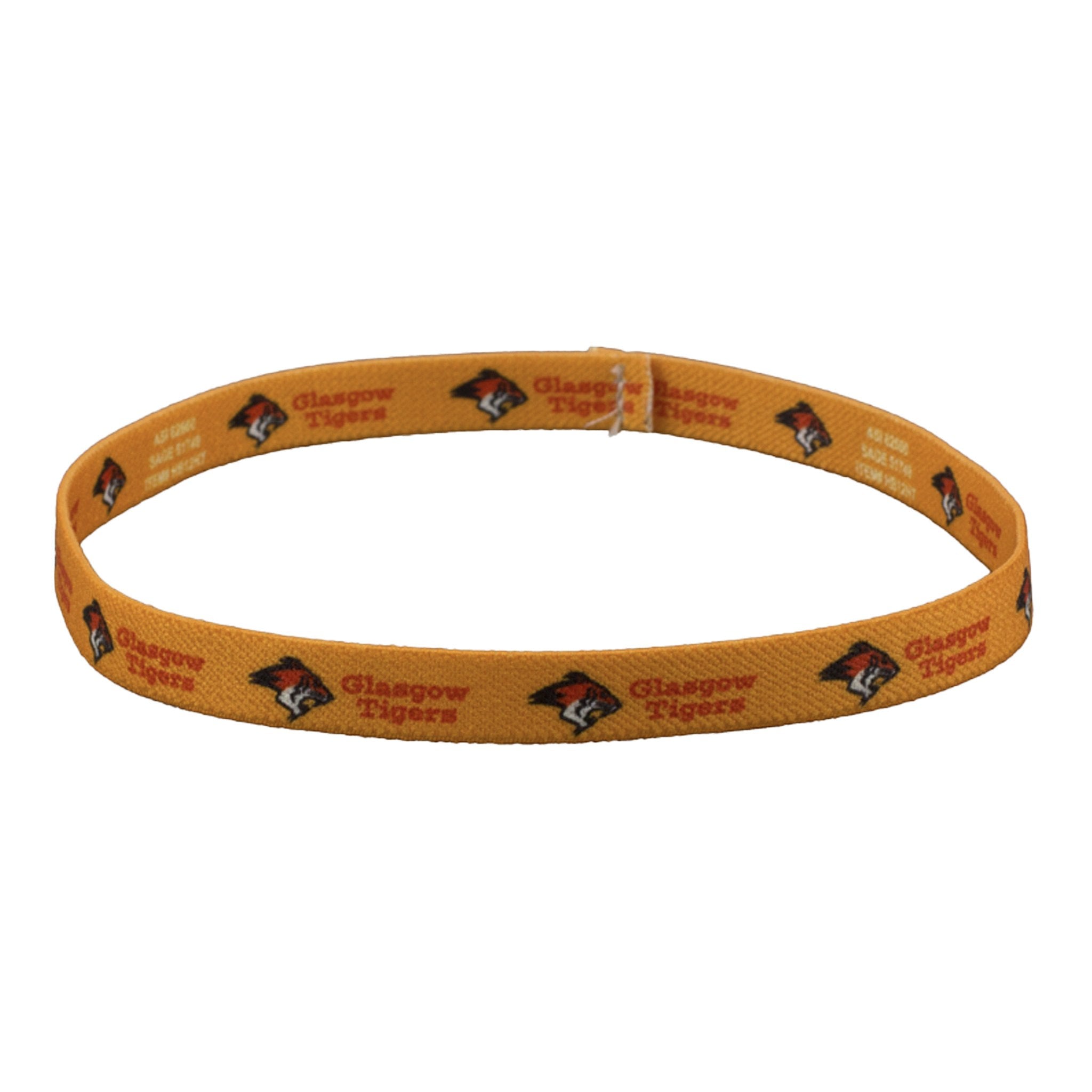 Full Color Stretchy Elastic Headbands (.5 Inch)  Imprinted with Logo (Q855411)