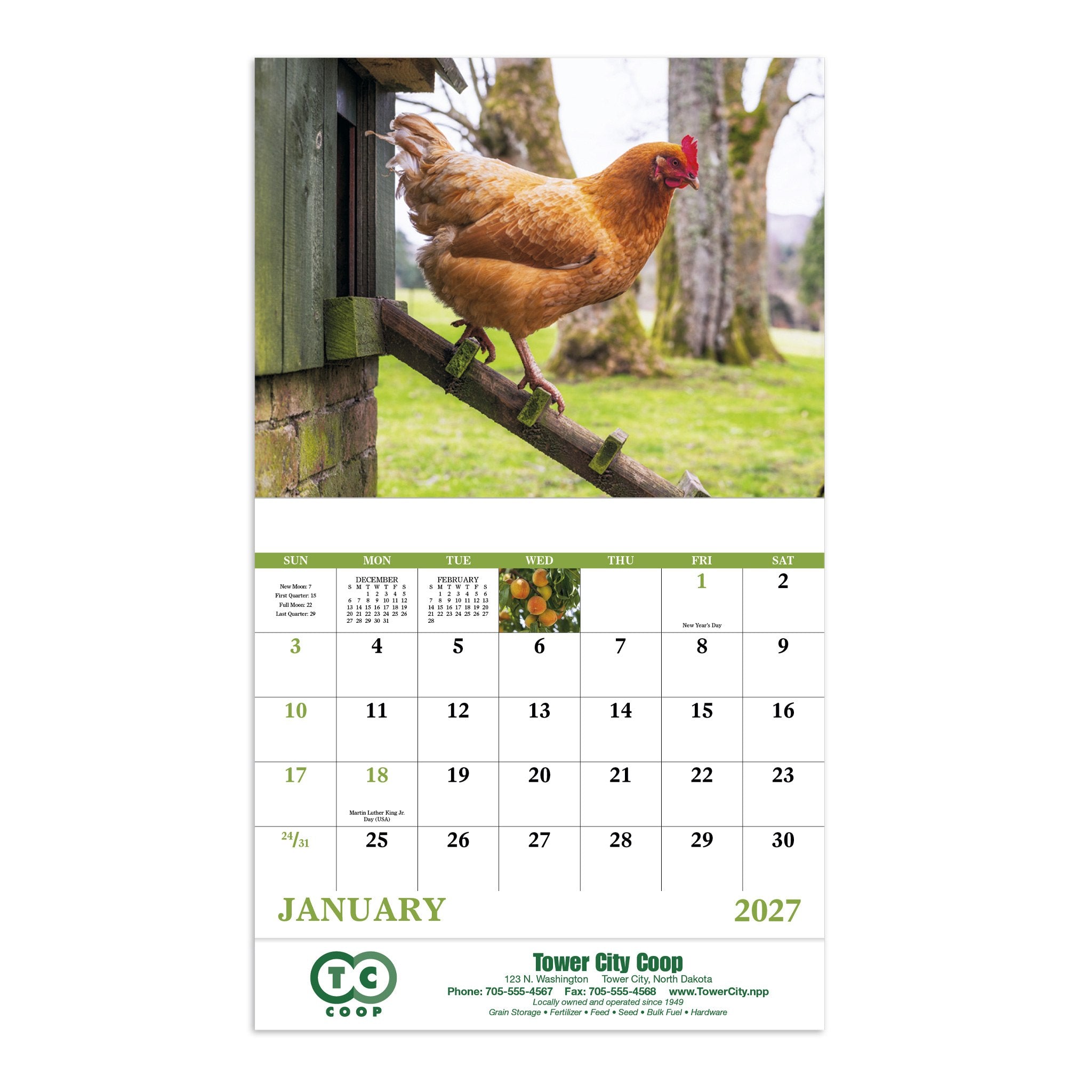 Agriculture - Stapled Calendar (Q855722)