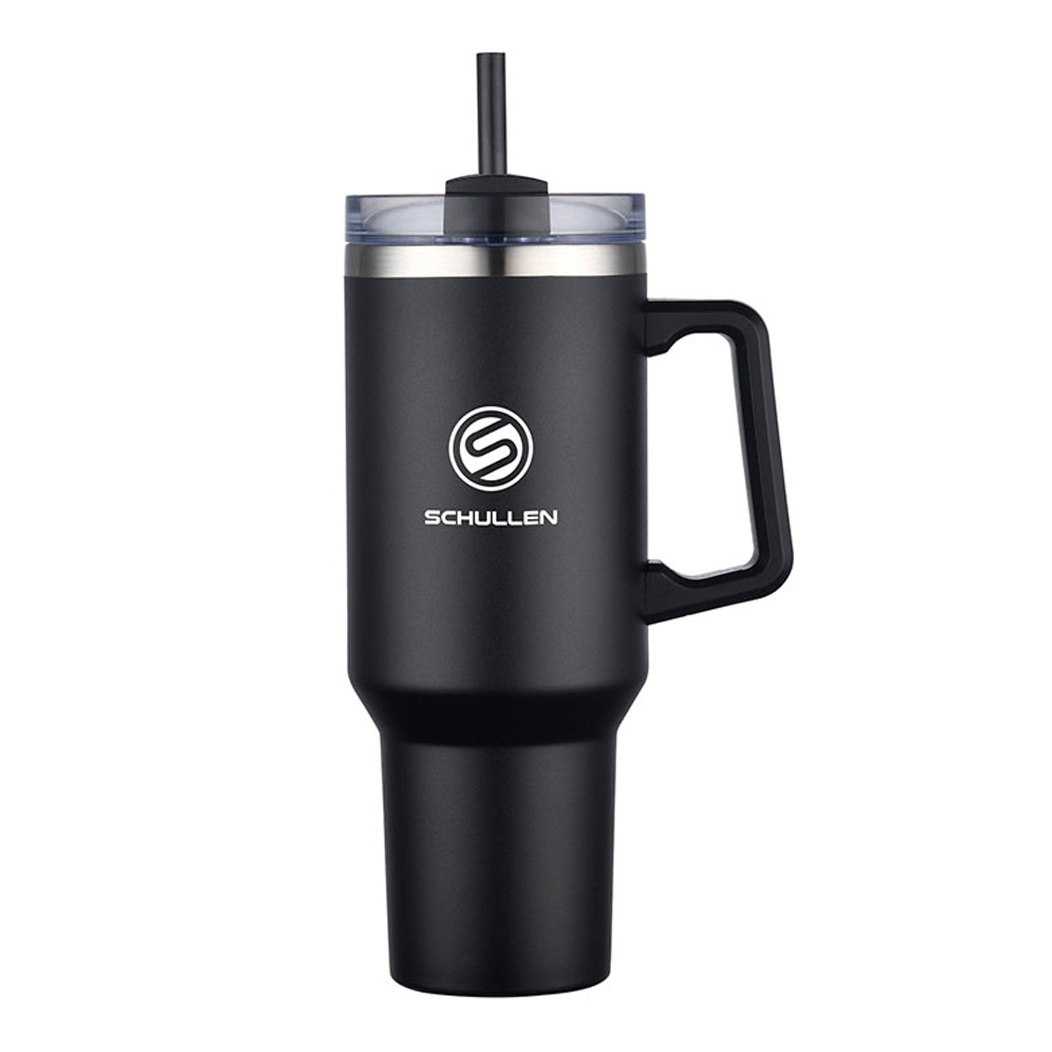 Lucas 40 Oz. Stainless Steel Travel Mug  Imprinted with Logo (Q855822)
