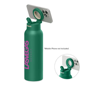 24 Oz. RINGO Pro Water Bottle with Magnetic Booster Ring - Green (Q856532)
