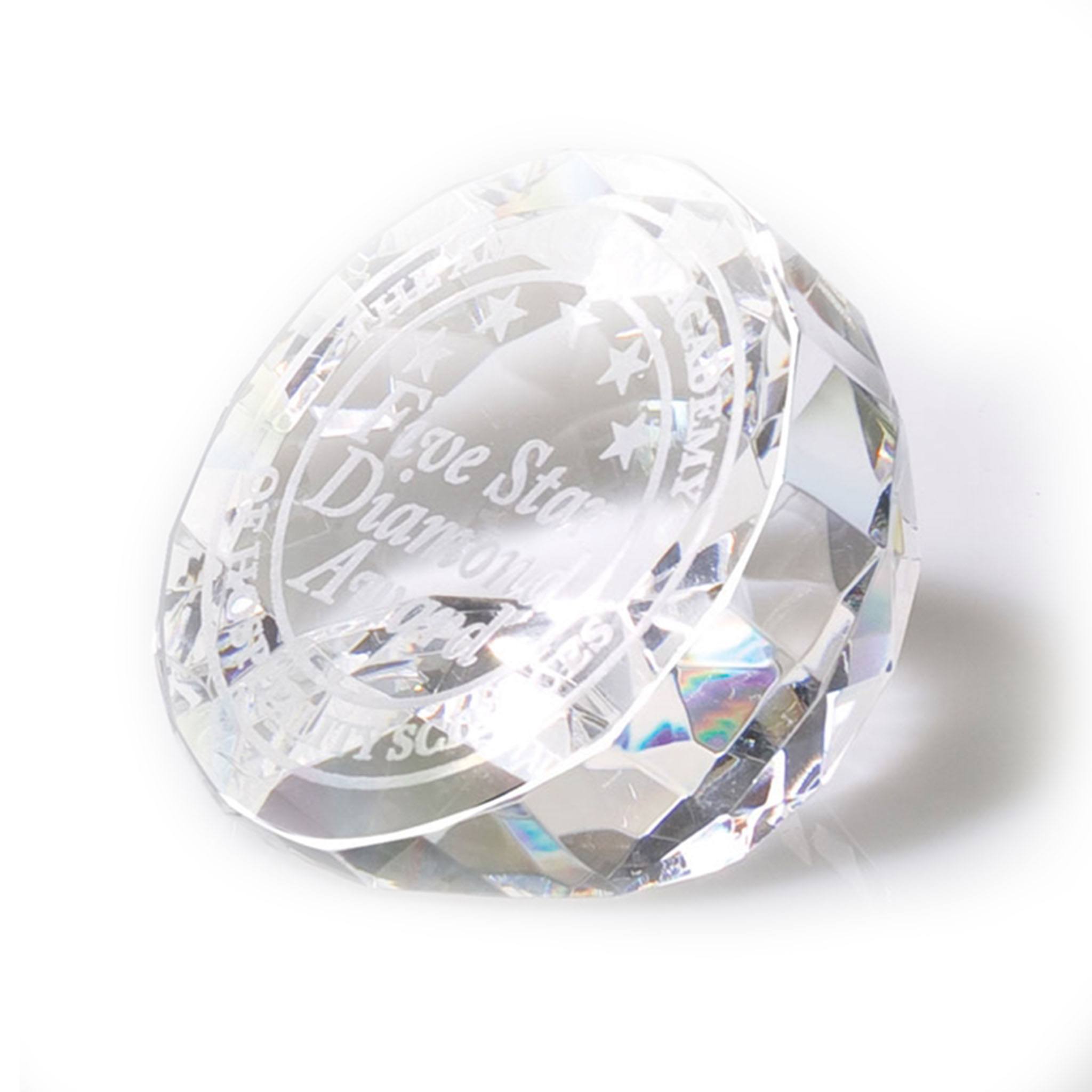 Modica Flat Cut Diamond  Imprinted with Logo (Q858322)