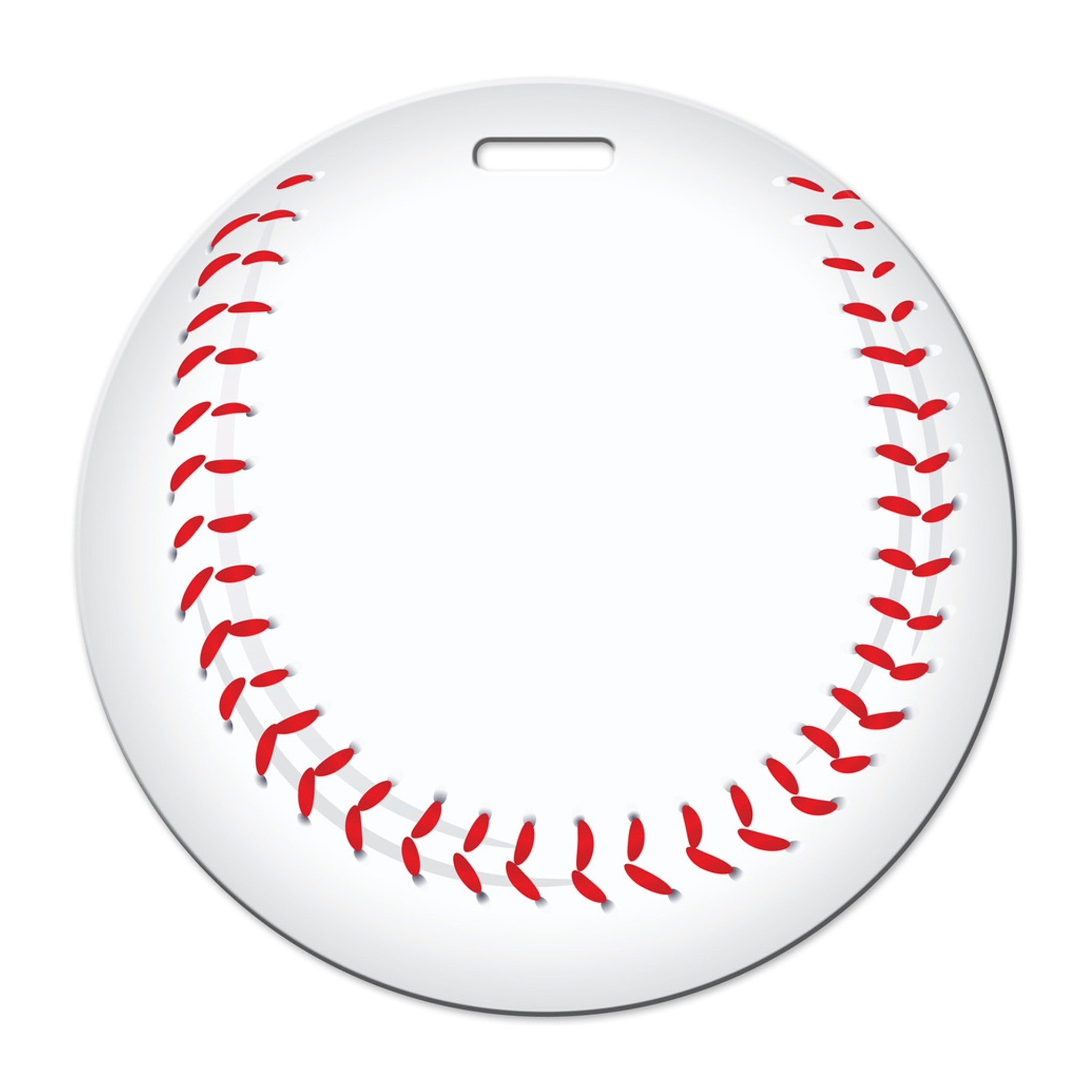 Baseball Shaped Luggage Tag (Q859322)