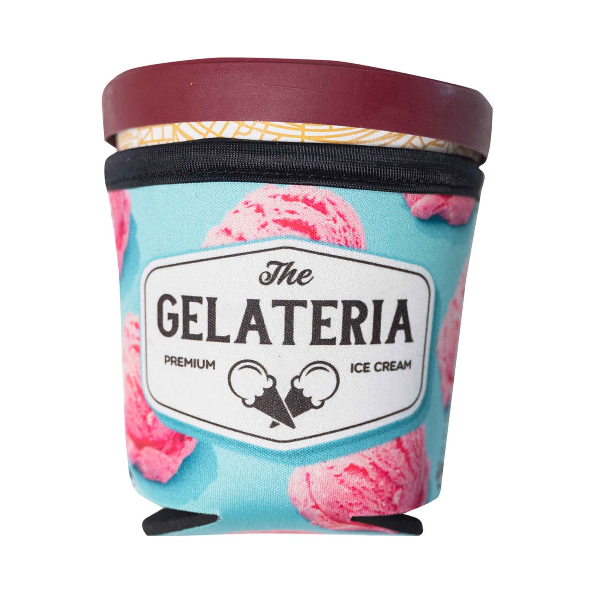 Full Color Neoprene Ice Cream Pint Coolie (Q859422)