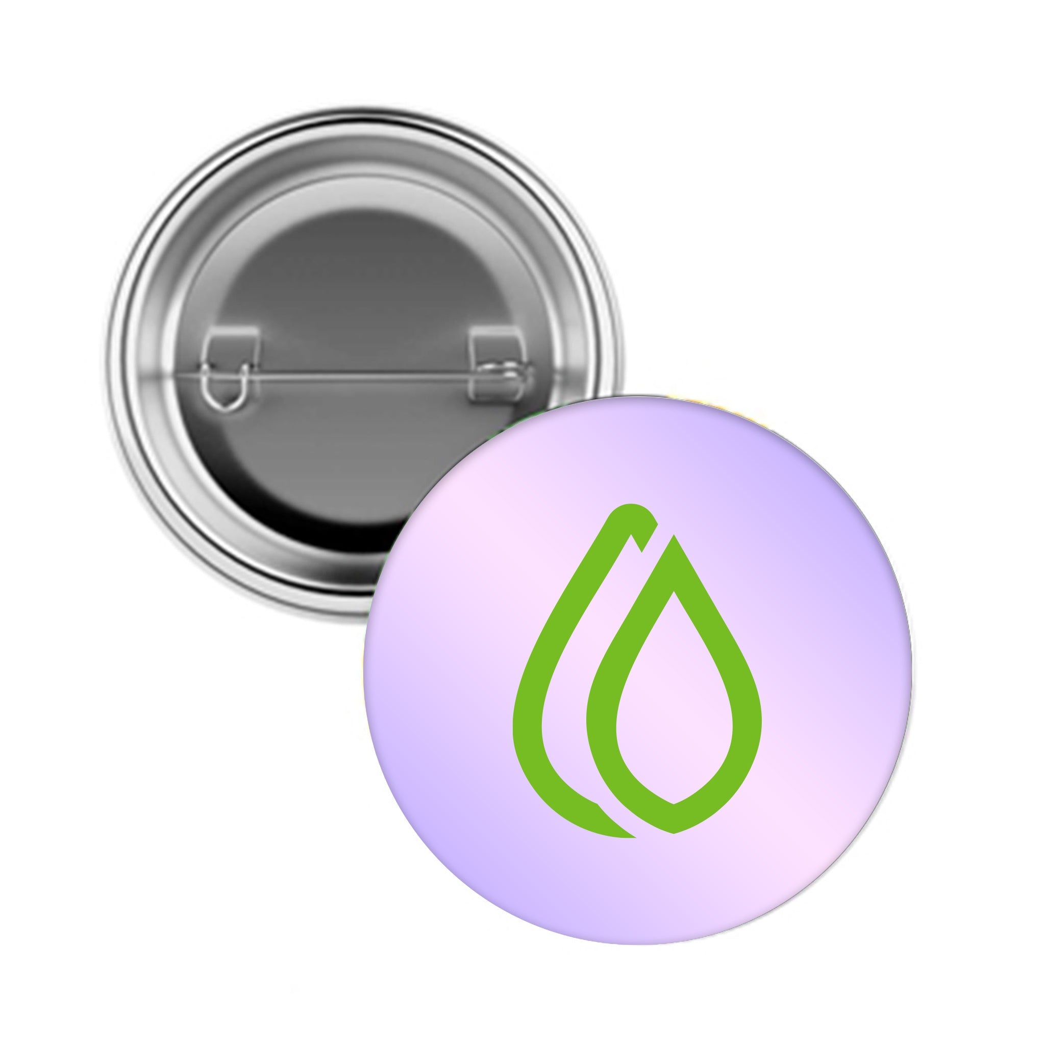 2 Inch Full Color Pin Back Button  Imprinted with Logo (Q860122)