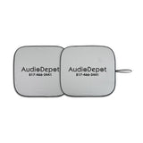 Prest-O-Shade® DX Dual Panel Satin Silver Shade (Q861632)