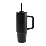 30 Oz. Adrian Travel Tumbler With Straw - Black (Q861922)
