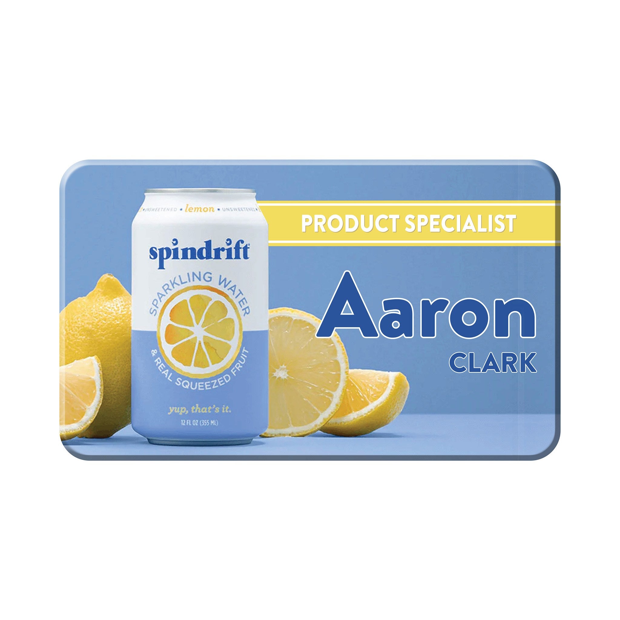 2.5 x 1.5 Inch Rectangle Name Badge (Q962532)