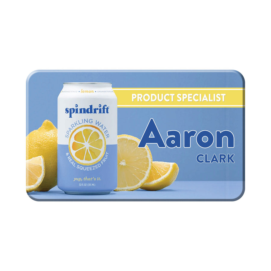 2.5 x 1.5 Inch Rectangle Name Badge (Q962532)