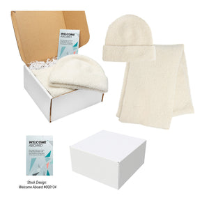 Fuzzy rPET Beanie & Scarf Gift Set (Q863632)