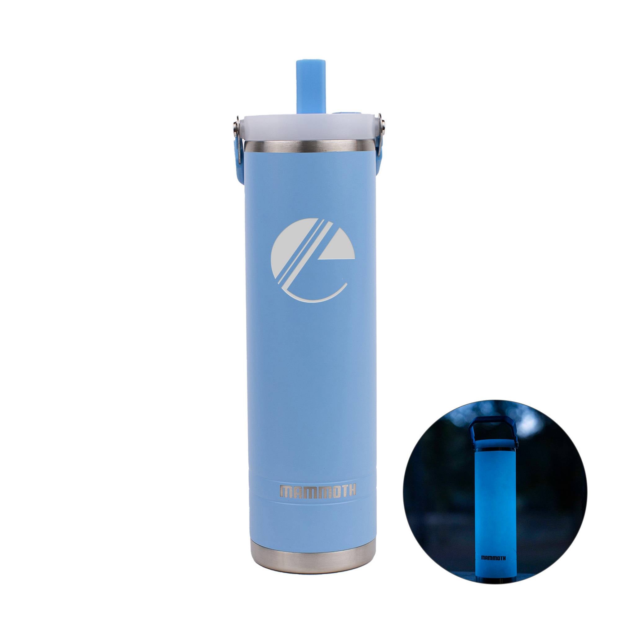 Mammoth® 20 Oz. Ascent Tumbler Glow In The Dark  Imprinted with Logo (Q867332)