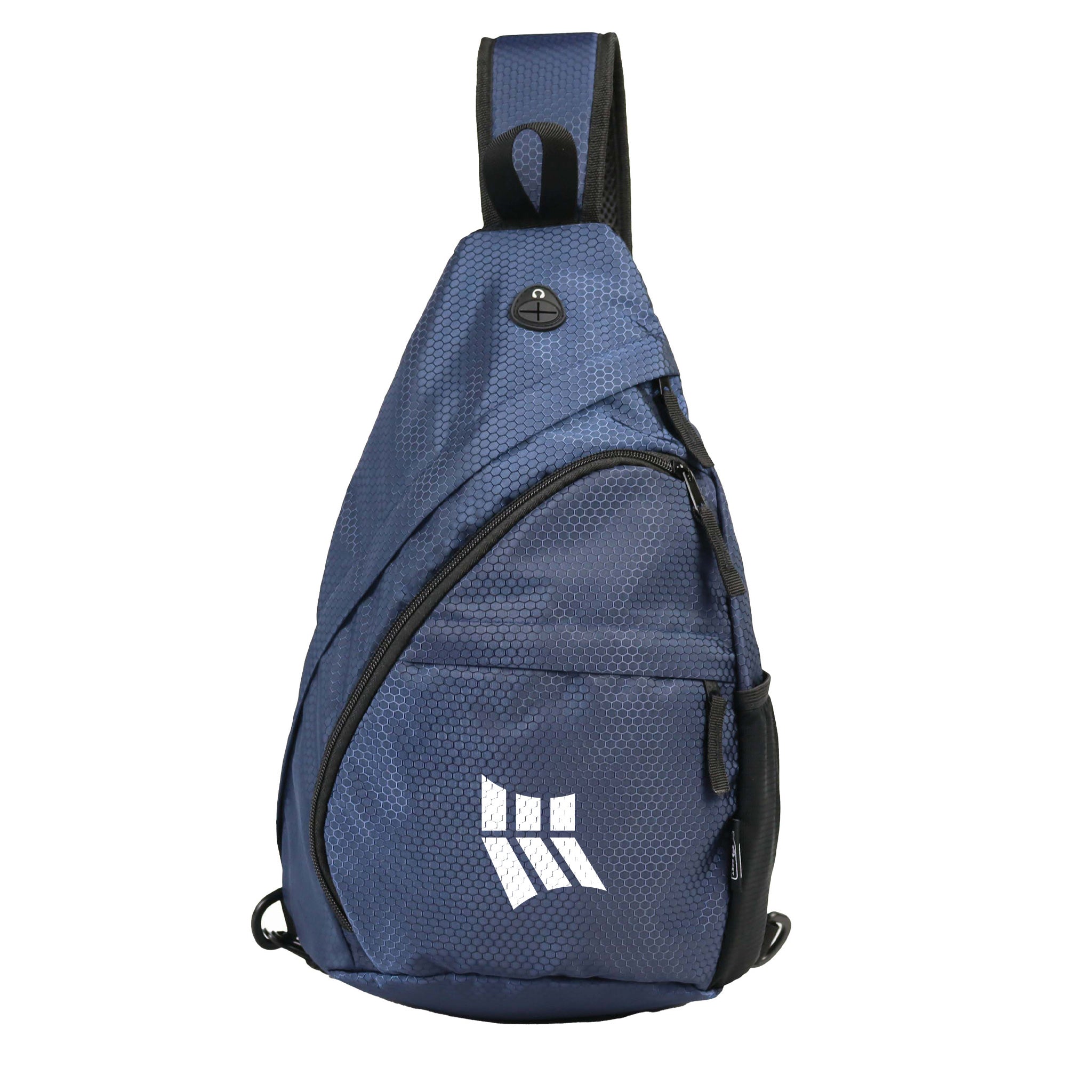 RPET Essentials Dual Sling Bag With Adjustable Strap  Imprinted with Logo (Q869022)
