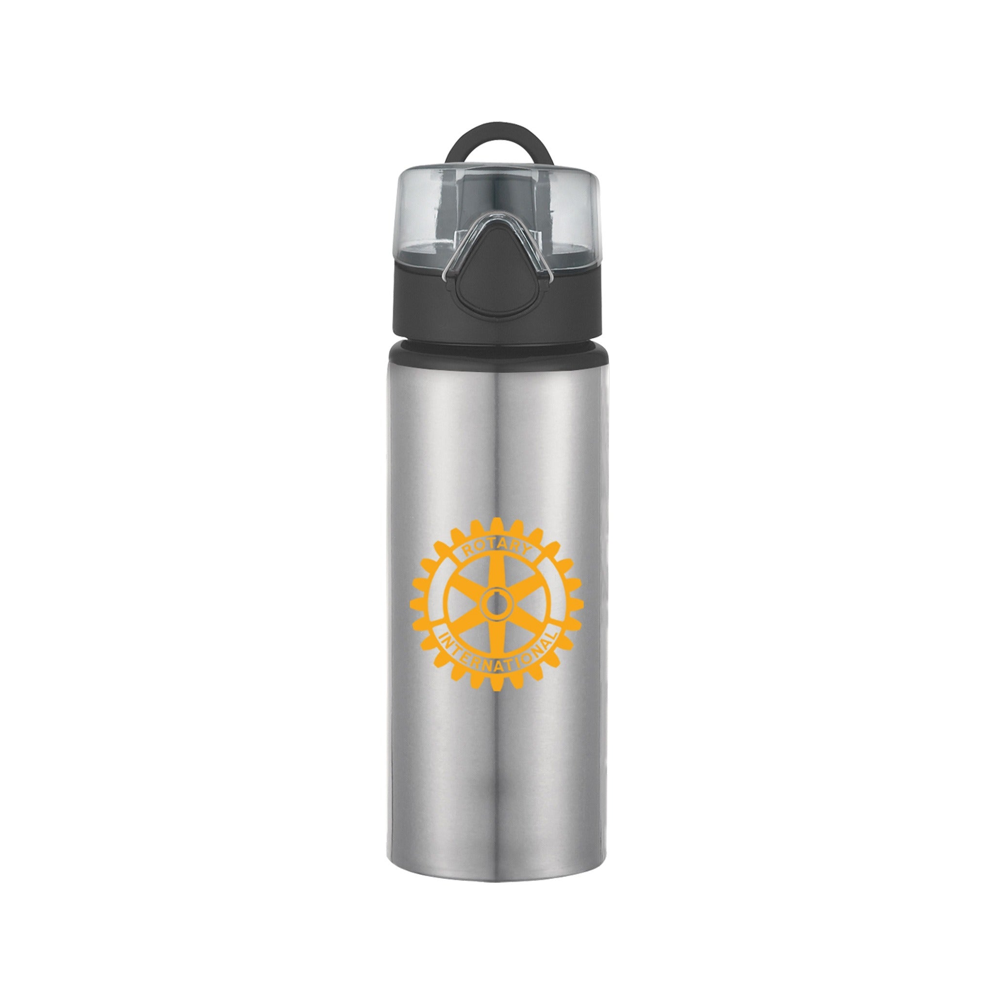 Aluminum Sports Bottle with Flip Top Lid (25 oz)  Imprinted with Logo (Q869276)