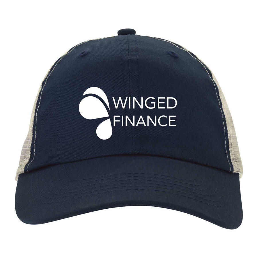 Double Nickle Trucker Meshback Cap (Q869822)