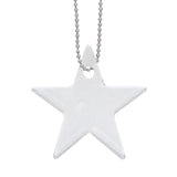 Acrylic Charm With Chain - Star (Q871122)