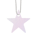 Acrylic Charm With Chain - Star (Q871122)