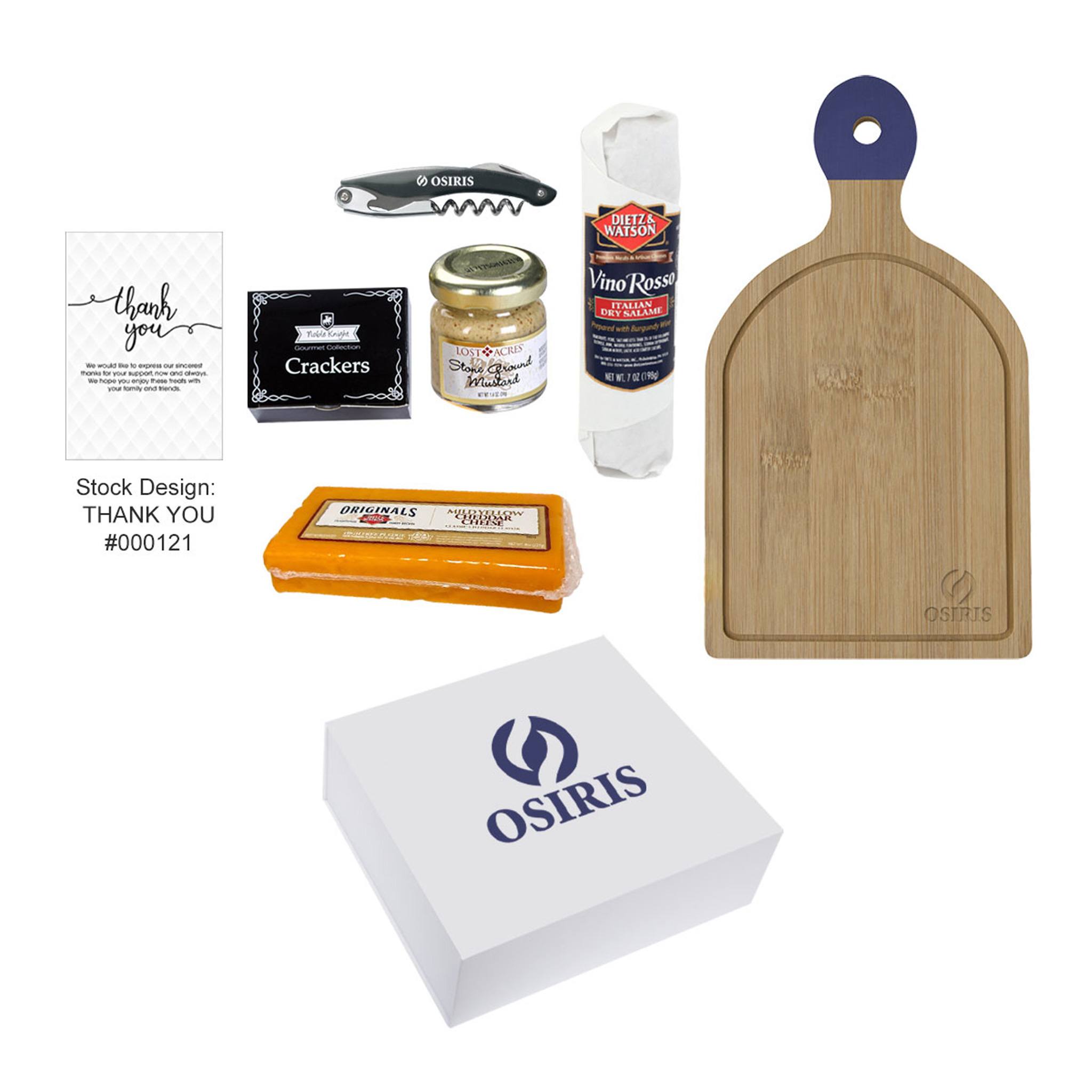 Wine And Cheese Gift Set  Imprinted with Logo (Q872111)