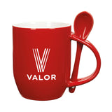 11 Oz. Rounded Spooner Mugs  Imprinted with Logo (Q872911)