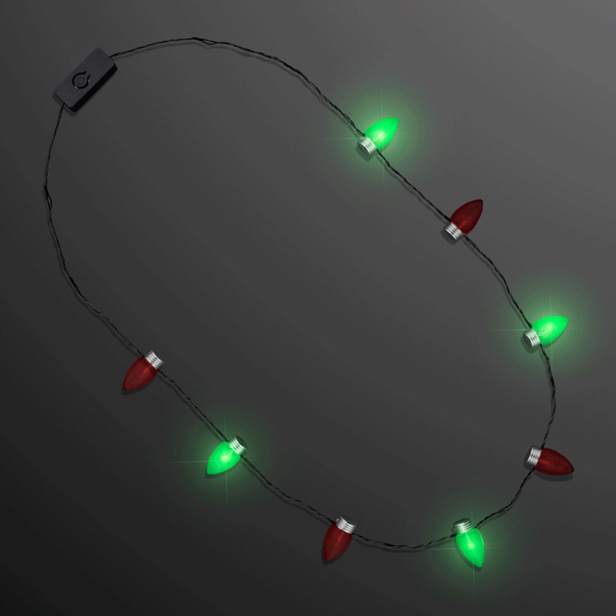 Christmas Light Necklace With 1Inch Bulbs (Q873432)
