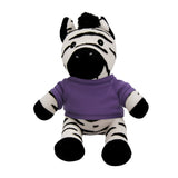6" Zander Zebra Stuffed Toys - Shirt (Q874522)