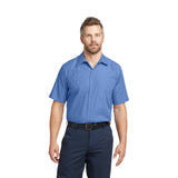 Red Kap® Short Sleeve Striped Industrial Work Shirt (Q875332)