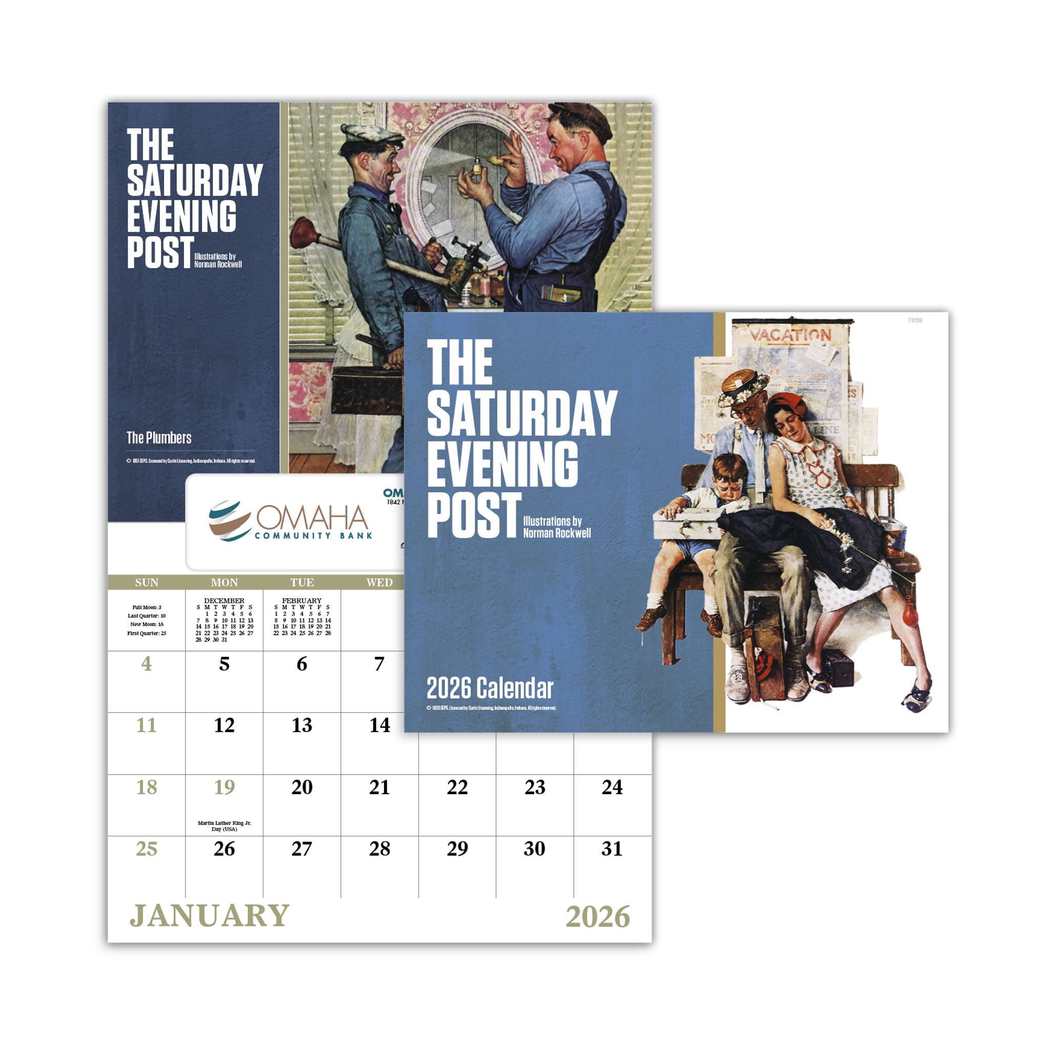 The Saturday Evening Post - Window Calendar (Q875722)