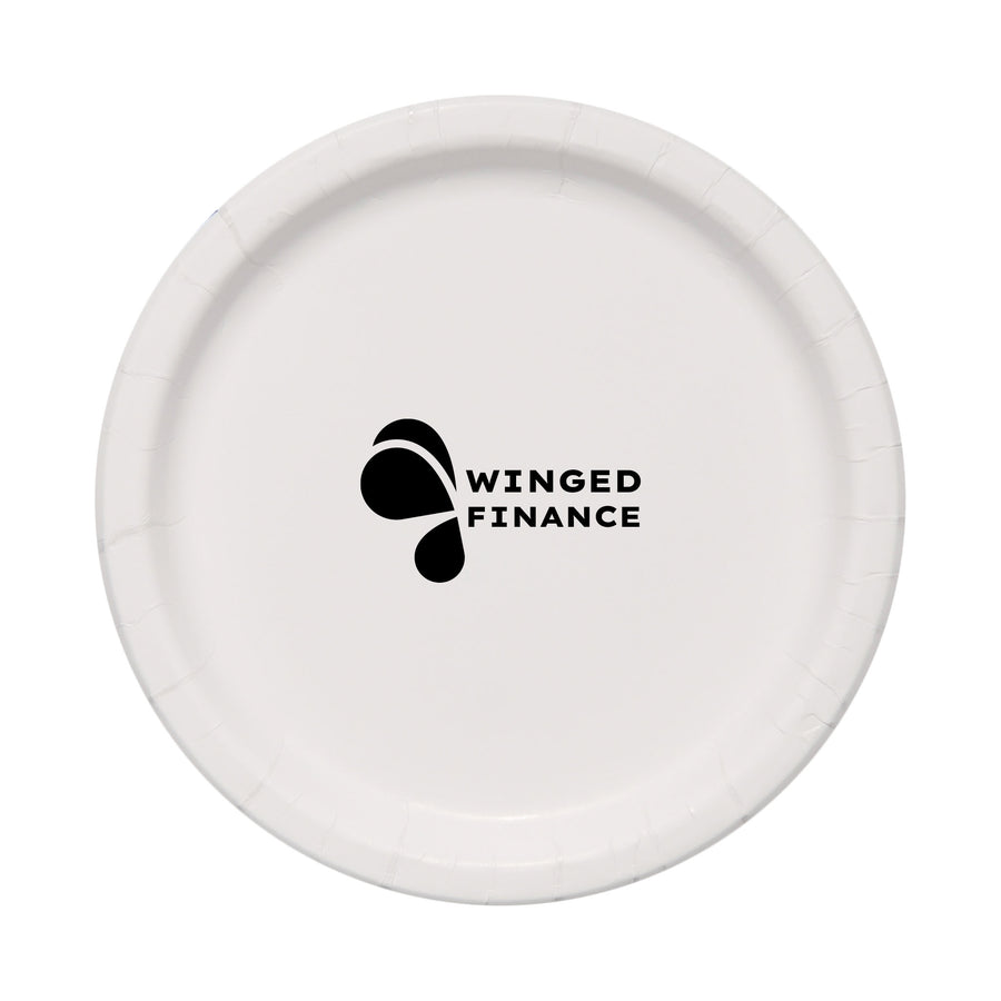9 Inch White Paper Plates (Q876011)